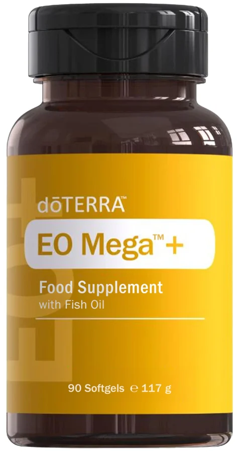 doTERRA EO Mega+ – originalna embalaža z 90 mehkimi kapsulami